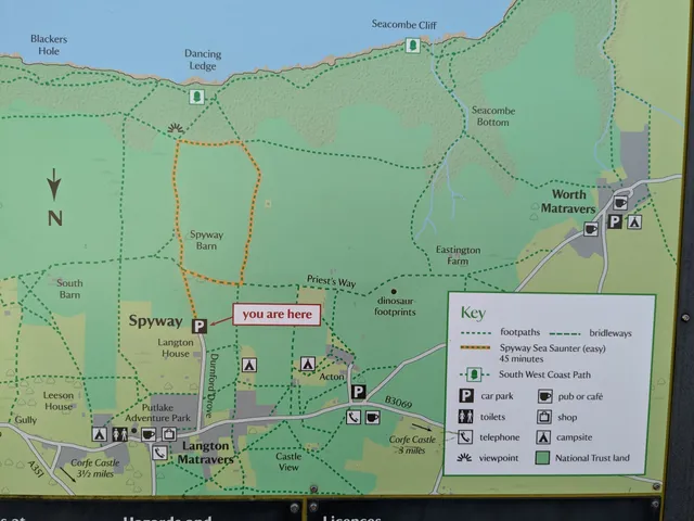 Spyway car park (National Trust)