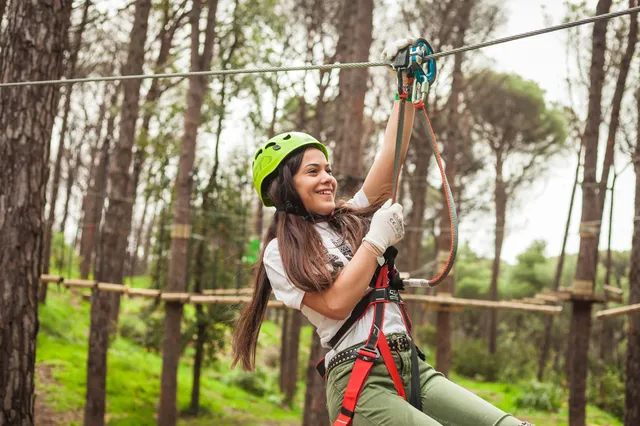 Ischia Adventure Park - Parco Divertimenti a Ischia - Parco Avventura Pineta di Fiaiano - Paintball - Campeggio Sospeso