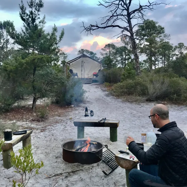 The Duke (Alabama State Park Outpost Primitive Campsite)