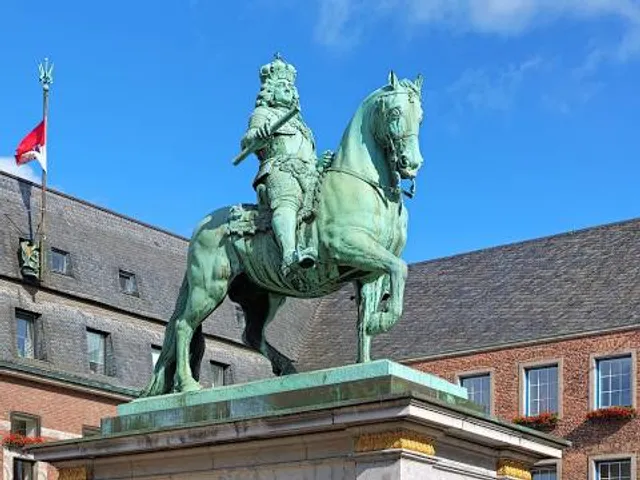 Jan-Wellem-Reiterstandbild Düsseldorf