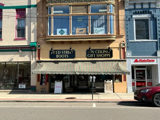 Tin Ceiling Gift Shoppe & Field Street Boots