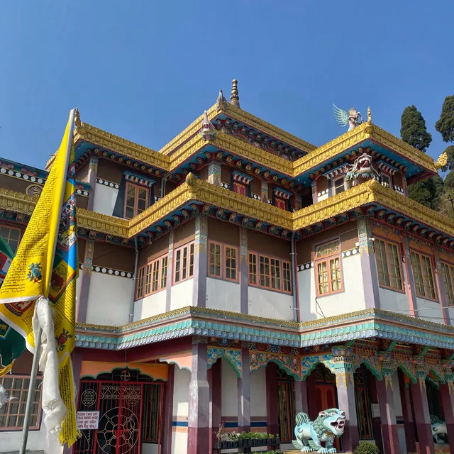 Makdhog Buddhist Monastery - Darjeeling District, West Bengal, India
