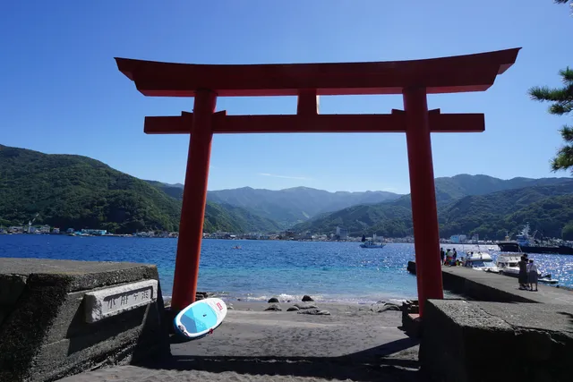 Moroguchi Shrine torii gate
