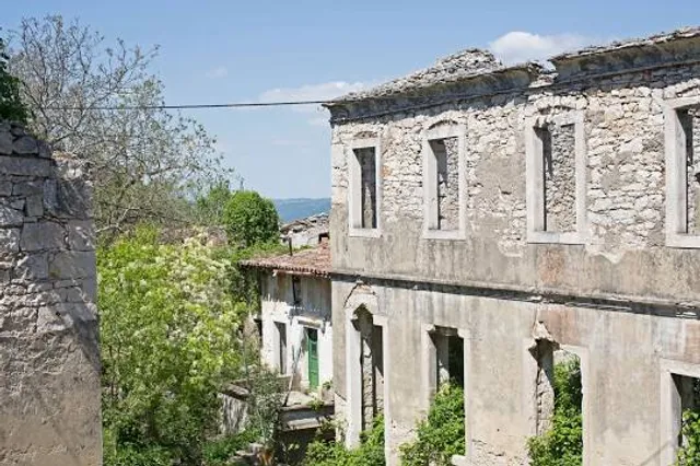 Kršanski Castle or the old city Kršan