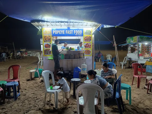 Merina beach Bengali fish fry