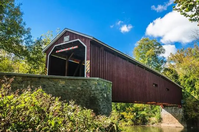 Pinetown Amish Covered Bridge