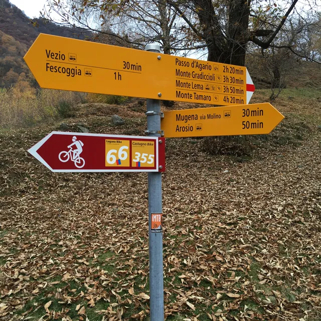 Sentiero del Castagno - Malcantone