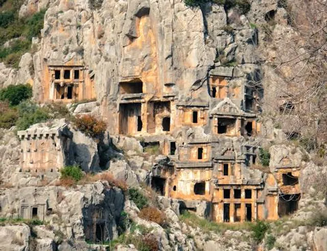 Myra Kaya Mezarları