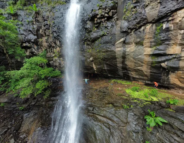 Anjani Caves & Waterfall.