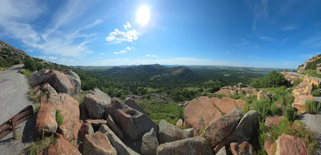 Wichita Mountains National Wildlife Refuge - west entrance
