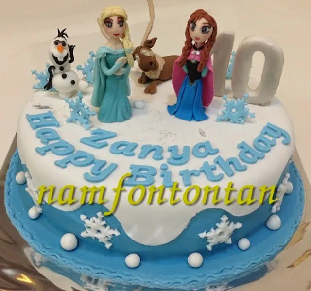 น้ำฝน ต้นตาล เค้ก Namfontontan Cake