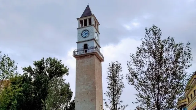 The Clock Tower Of Tirana