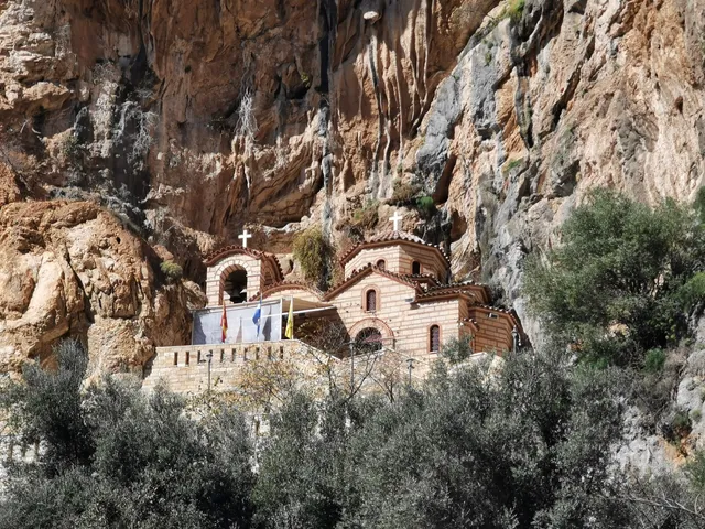 Monastery of Panagia Eleousa - Klissoura Canyon