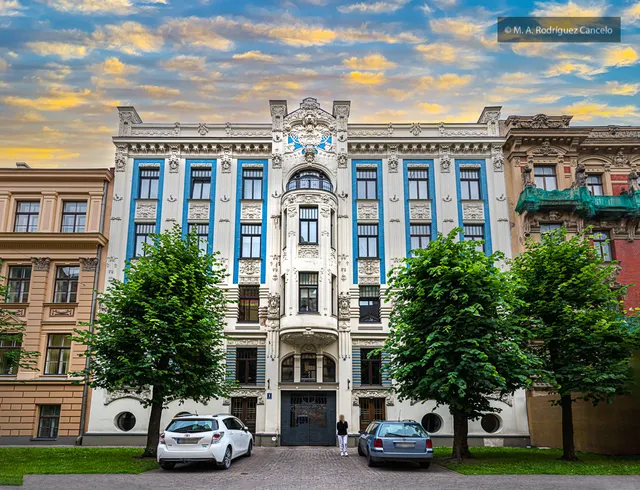 Art Nouveau Building Apartment