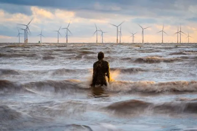 Another Place by Antony Gormley