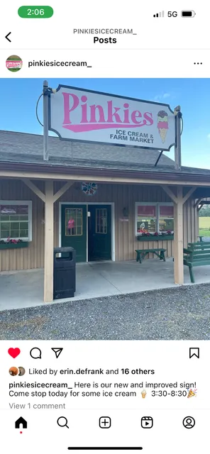 Pinkies Ice Cream and Farm Market