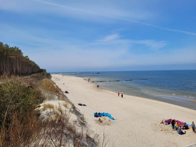 Kamera internetowa - webcamera.pl plaża Mrzeżyno