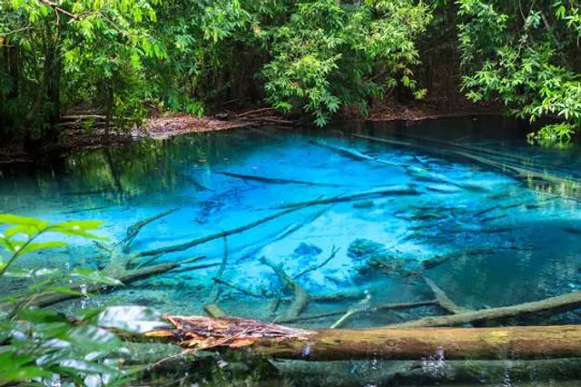 Blue Pool Krabi Thailand
