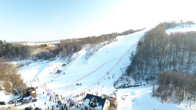 The ski slope in Konary