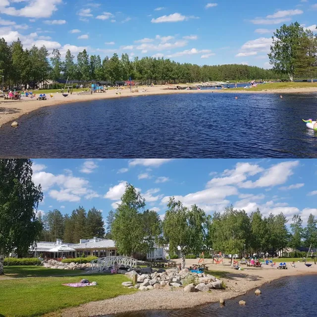 Kyrkösjärven Beach