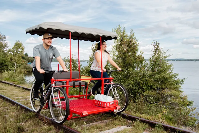 The Vélorails Beaulac-Garthby