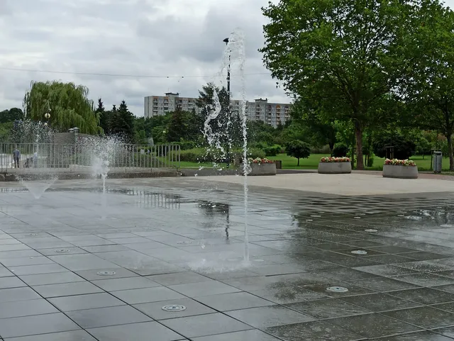 Fontanny w Parku Bródnowskim