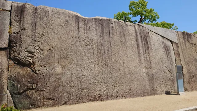 Huge Stones at Sakuramon-masugata Square