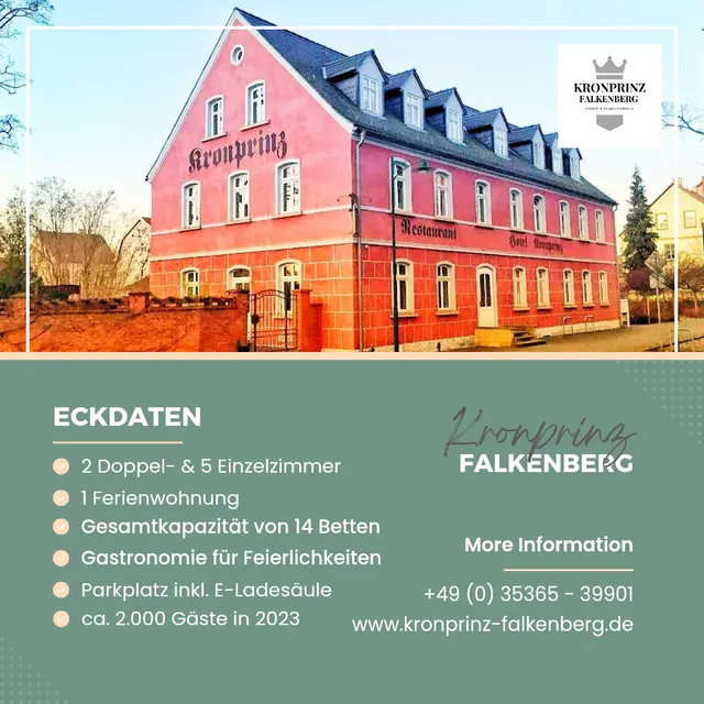 Kronprinz Falkenberg | Pension, FeWo & Foodspace
