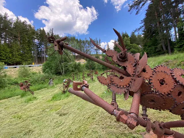 Kunst zwingt Rost - Skulpturenpark