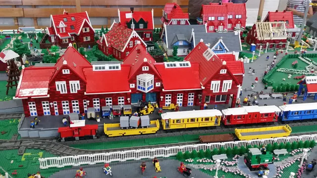 Mini-Langeoog - die Insel aus Lego-Steinen