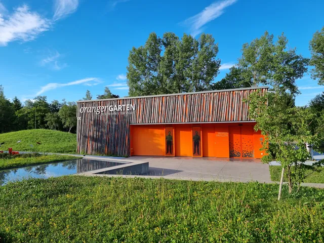 Oranger Garten