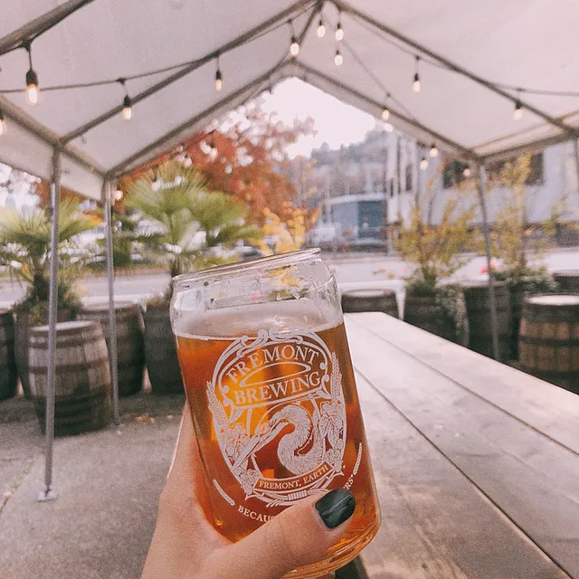 Fremont Brewing's Urban Beer Garden