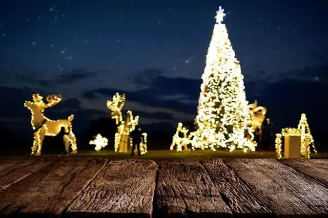 Fuente de agua danzante de la Costanera Vuelta Fermoza de la CIudad de Formosa