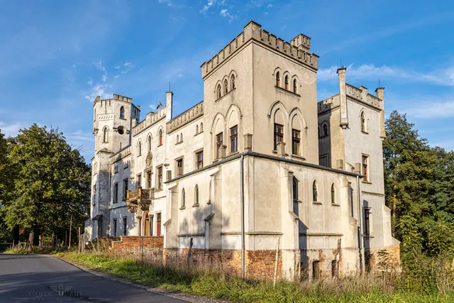 Neogotycki pałac z 1872 r. rodu von Eichmann