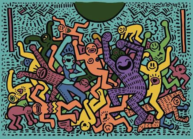 “Tuttomondo” (Keith Haring)