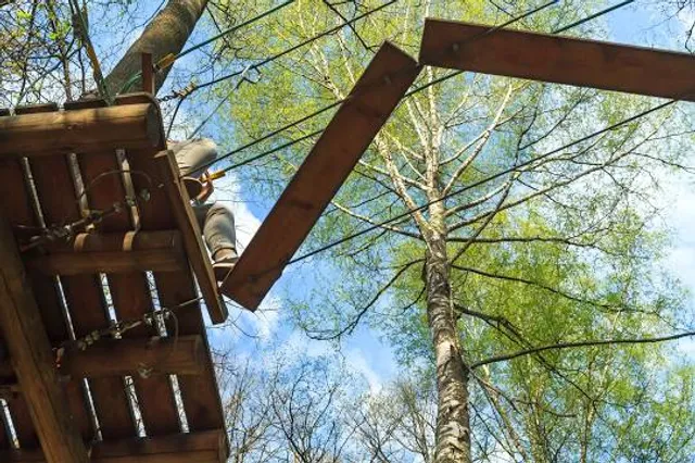 The Rope Adventure Park at Luray Caverns