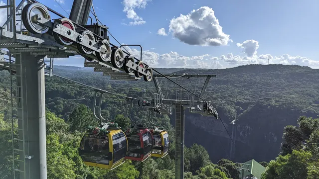 Air cable cars Da Serra Parks