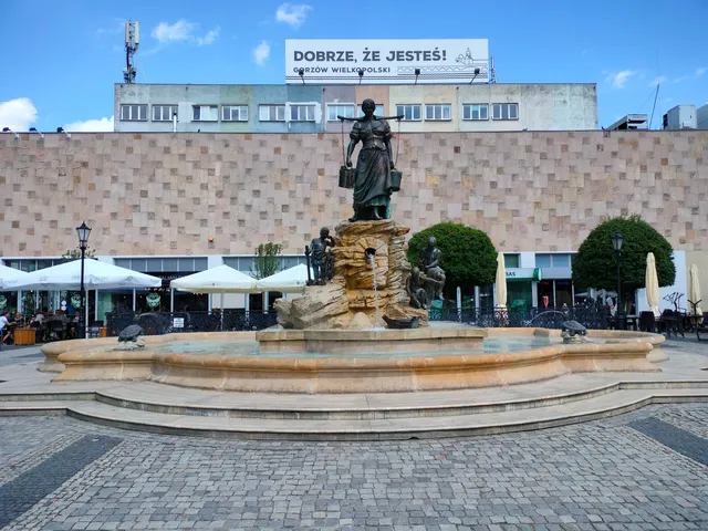 Old Market Square in Gorzów