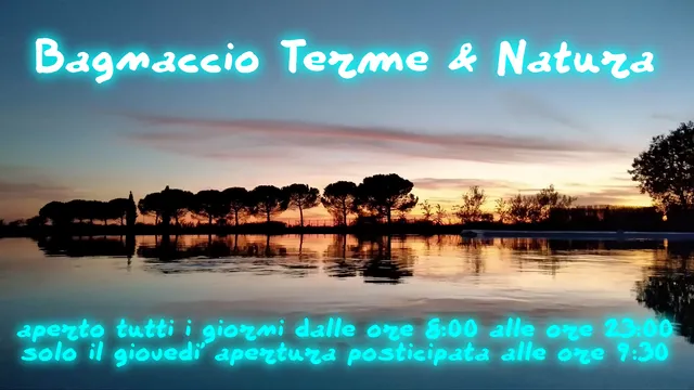 the Bagnaccio, spa park and botanical garden