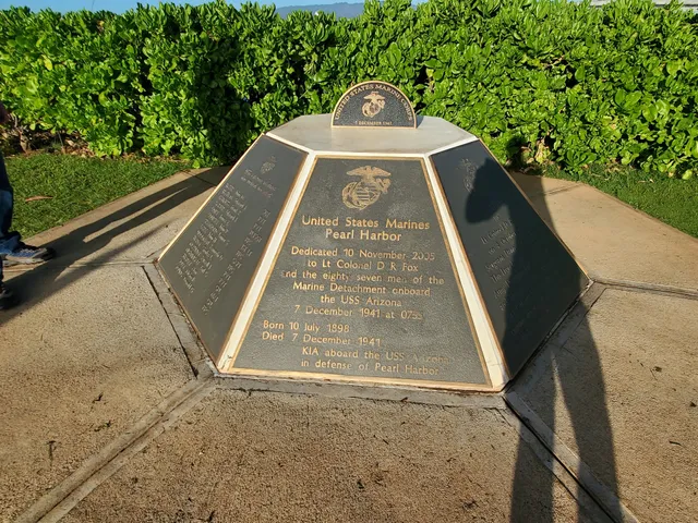 Marine Corps Memorial Pearl Harbor
