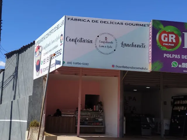 Confeitando com a Lulu: Confeitaria e Lanchonete. Areal, Brasília - DF