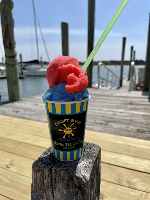 Sunset Slush by the Sea