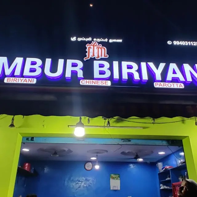 JTM AMBUR BIRIYANI