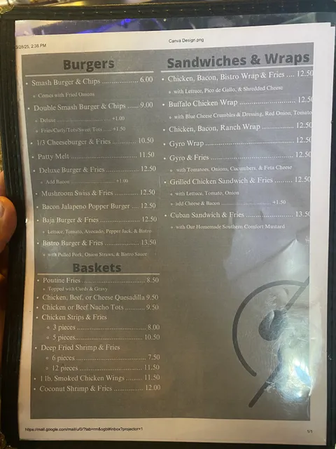 Baa Baa Lou's Bistro & Brews