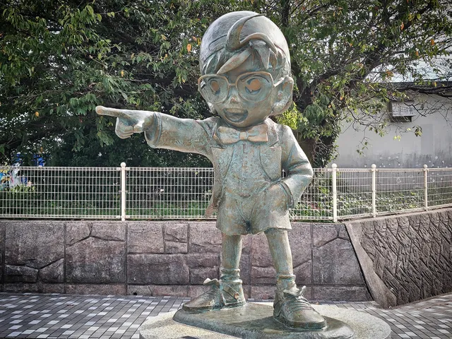 コナン像｢真実はいつもひとつ｣