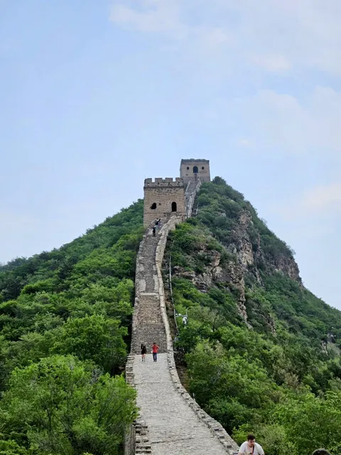 The Simatai Great Wall Cableway Station