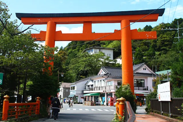 The Second Torii of Hakone Shrine