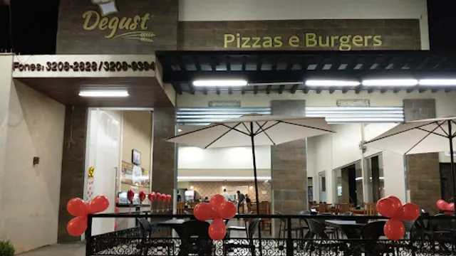 Degust pizzas e burges