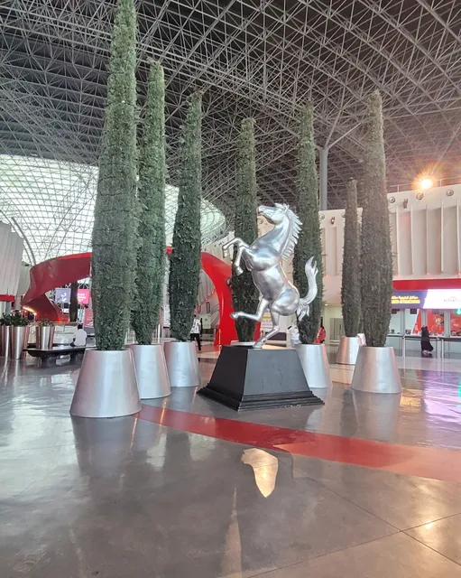 Ferrari World Valet Parking and Welcome Pavilion