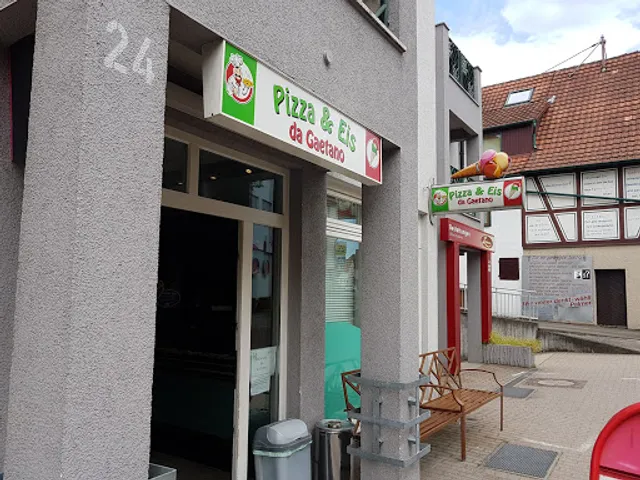 Pizza und Eis da Gaetano